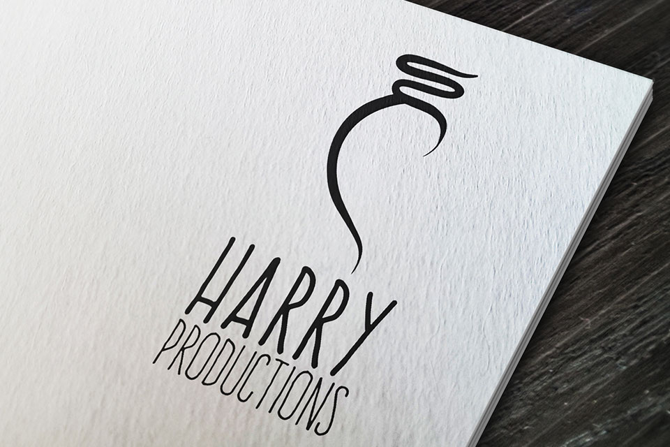 Harry Production Logo Design